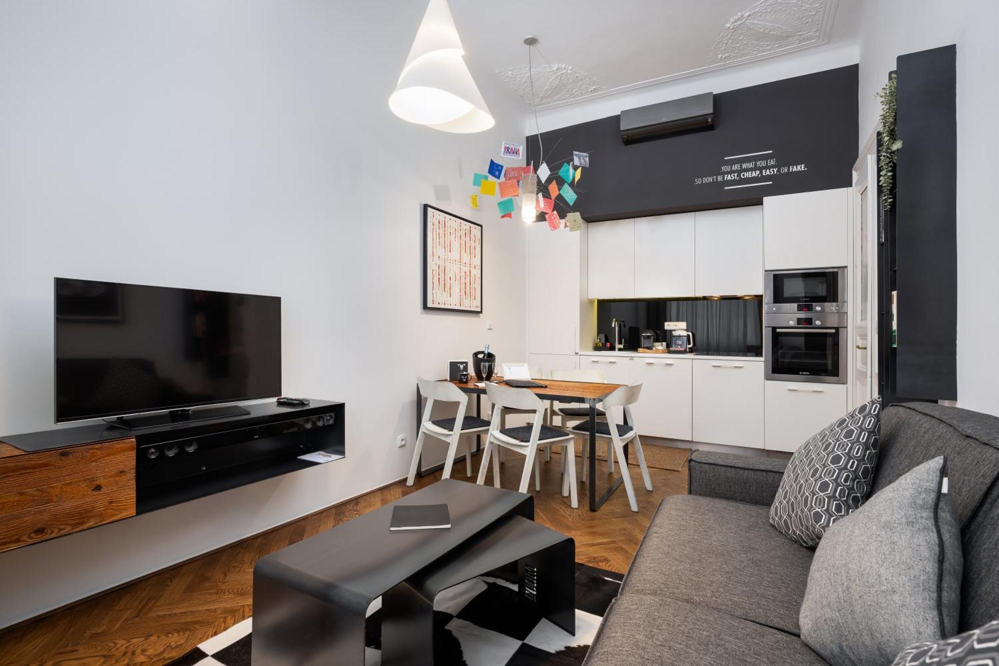 Mooo Downtown Aparthotel Prague Luaran gambar