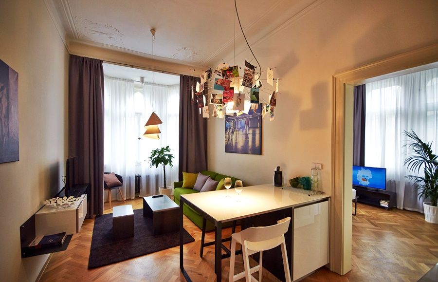 Mooo Downtown Aparthotel Prague Luaran gambar